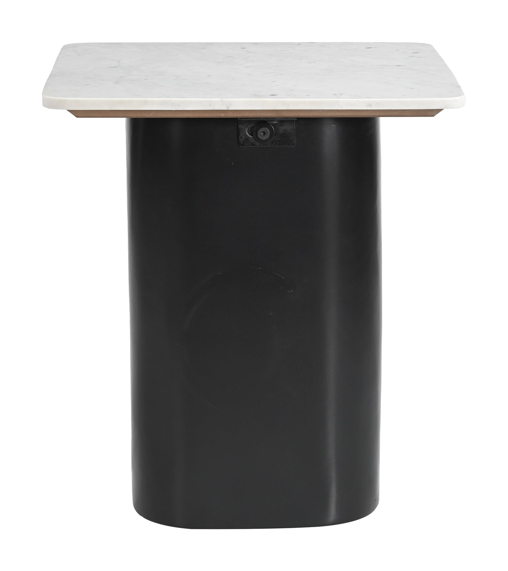 Fiora White & Black Side Table - Ornate Home