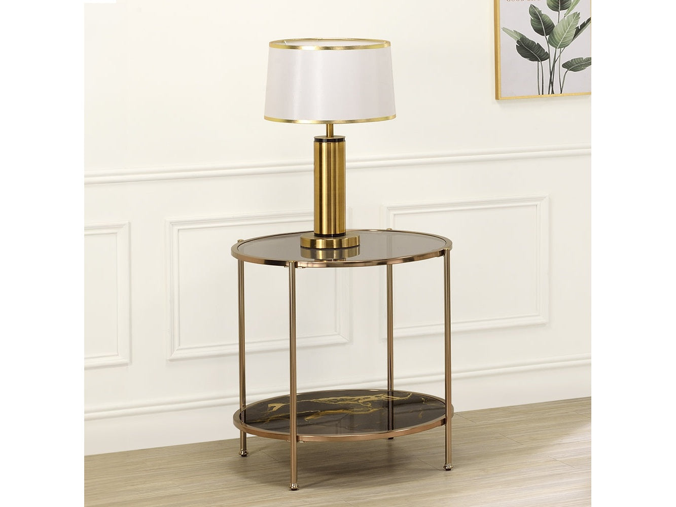 Fiorella Marble End Table - Ornate Home