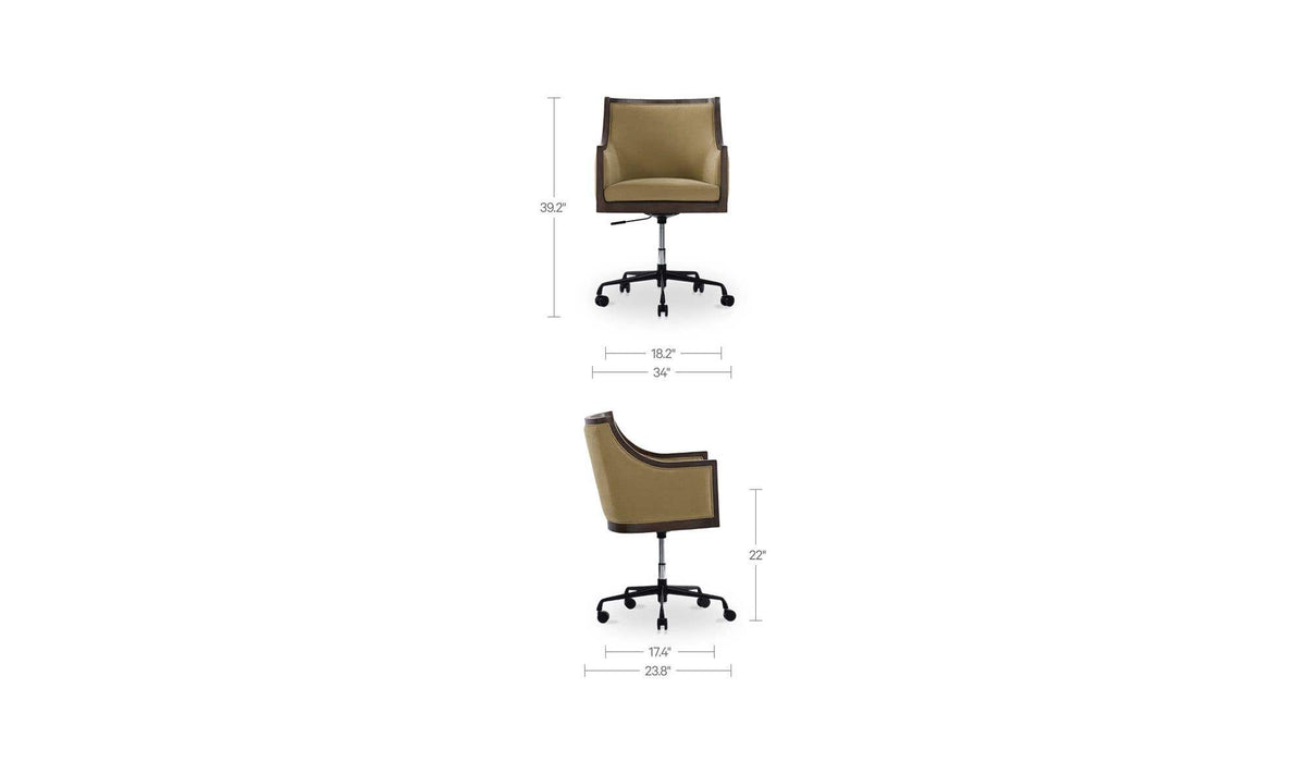 Firth Olive Office Chair - Ornate Home