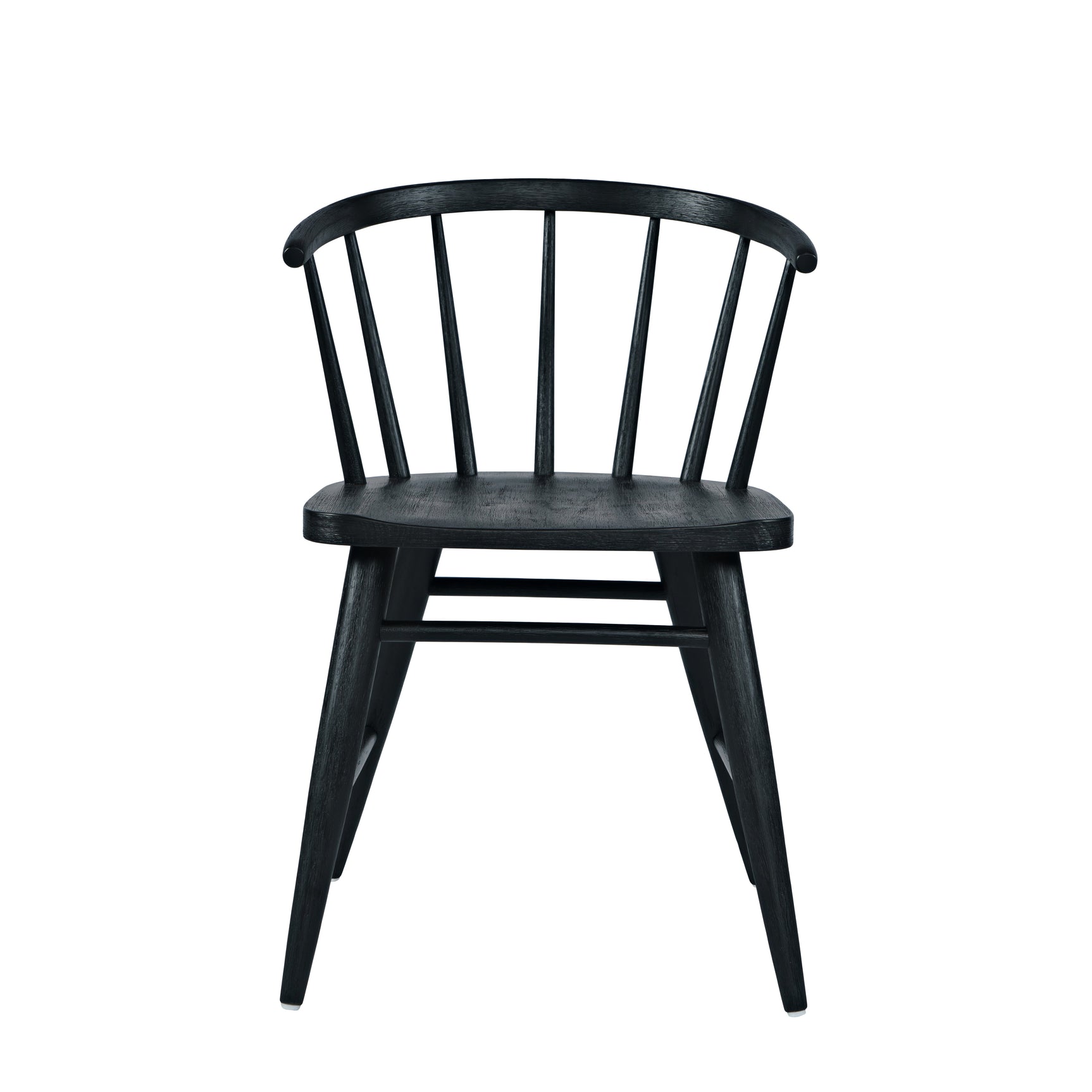 Fitz Black Chair (Set of 2) - Ornate Home
