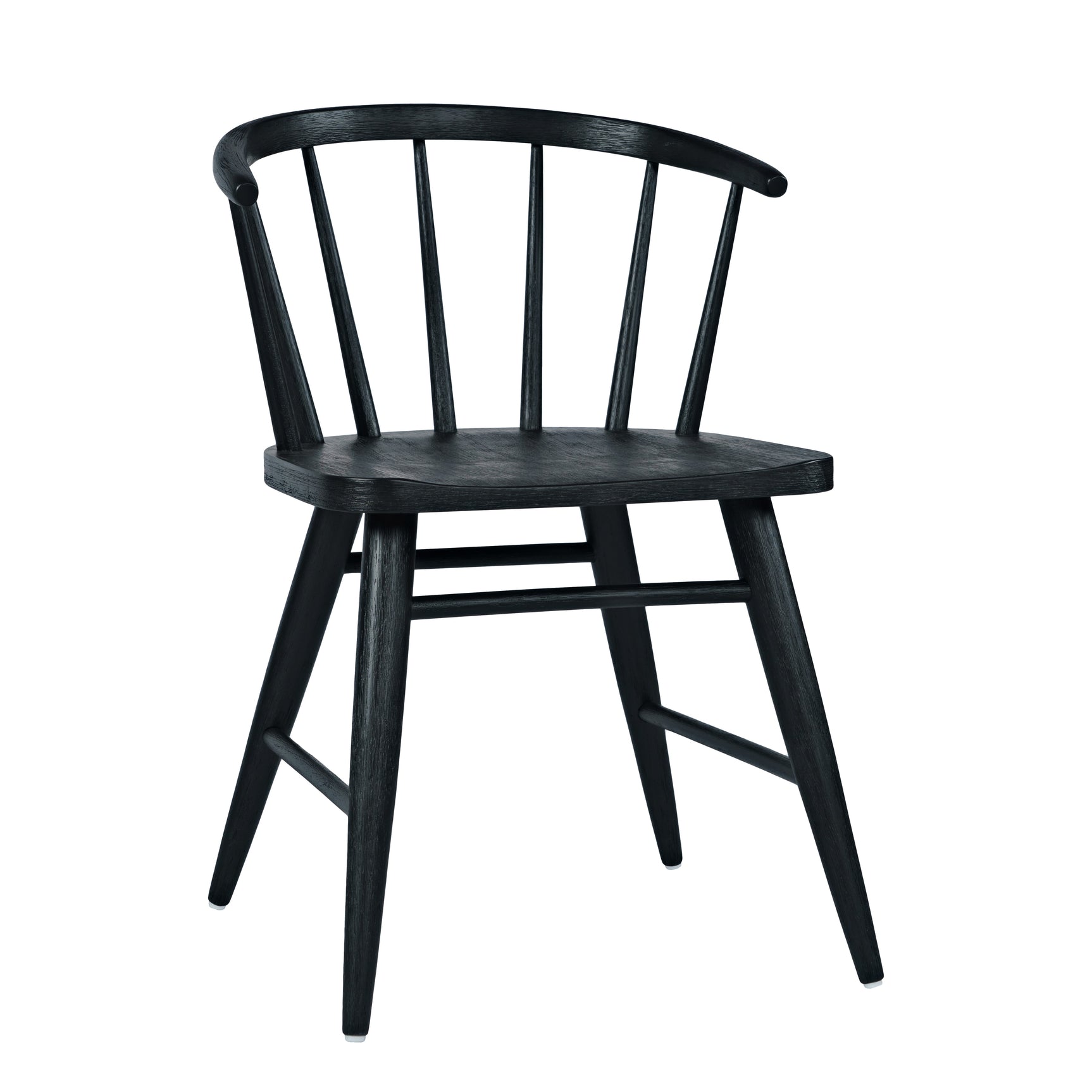 Fitz Black Chair (Set of 2) - Ornate Home
