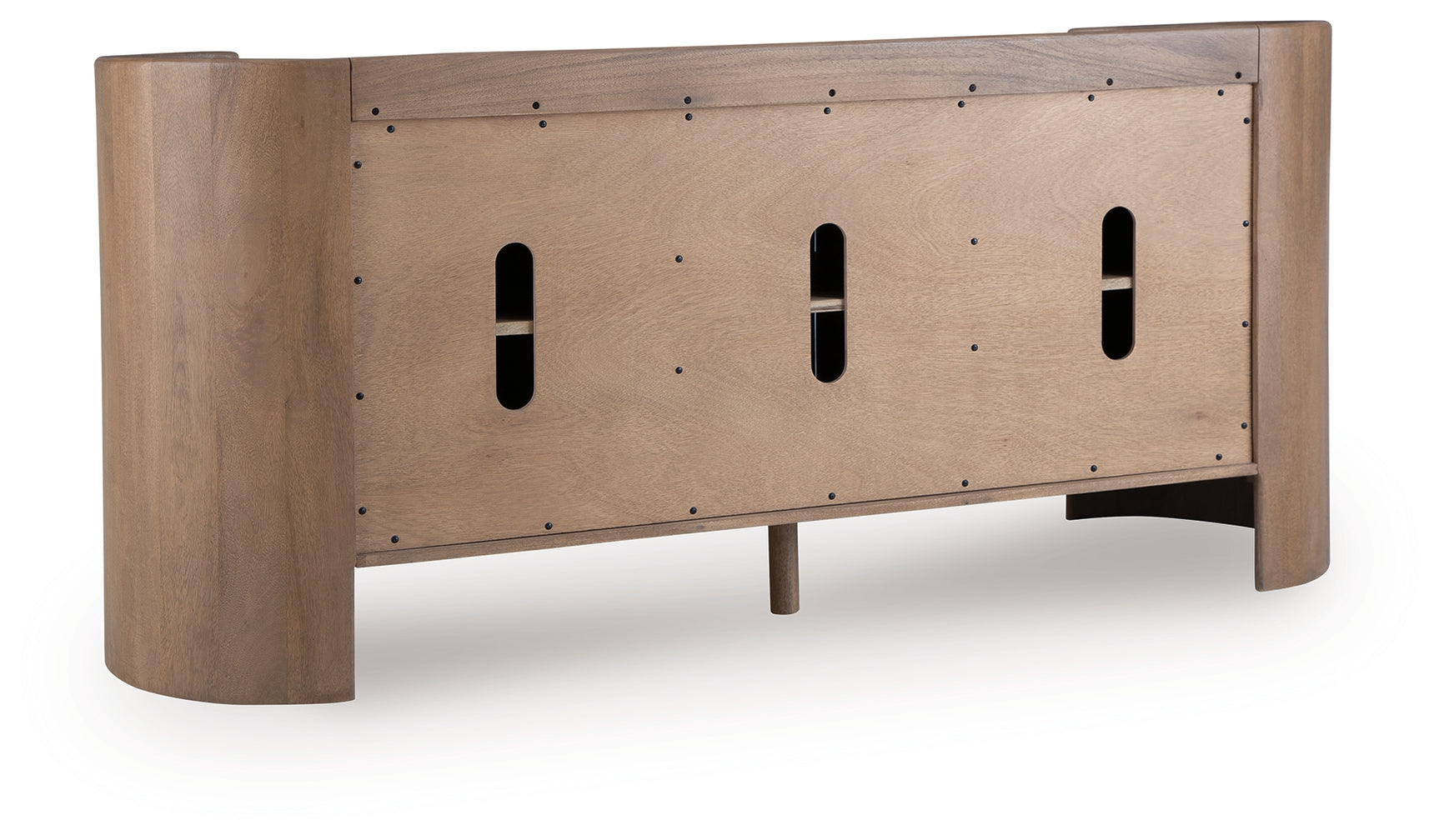 Fitzroy Brown/White Accent Cabinet - Ornate Home