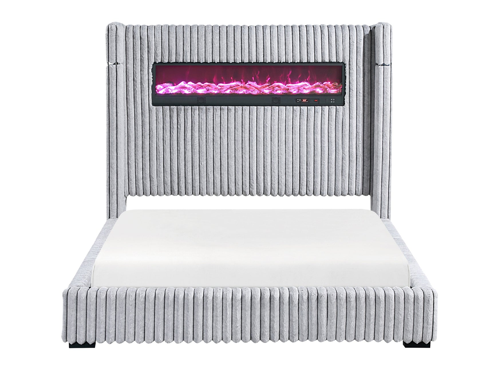 Fitzroy Gray California King Bed - Ornate Home