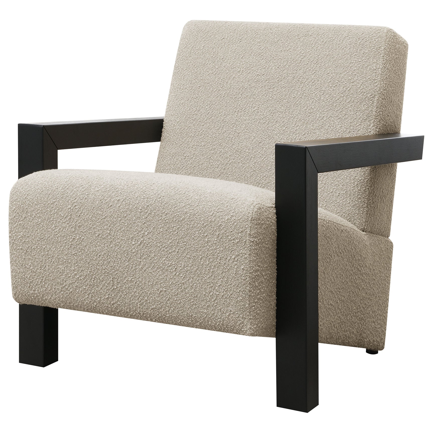 Fitzroy Latte Accent Chair - Ornate Home