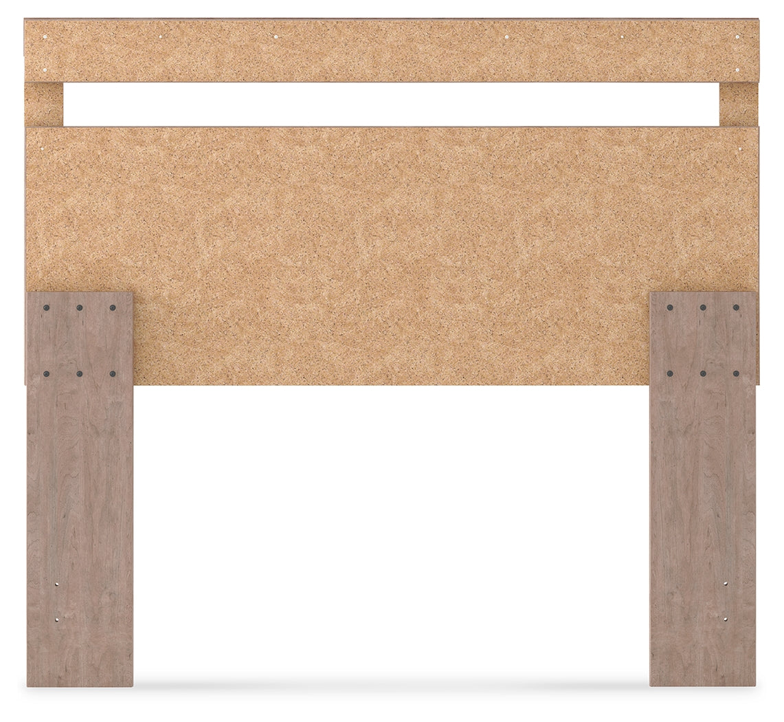 Flannia Gray Full Panel Headboard - Ornate Home