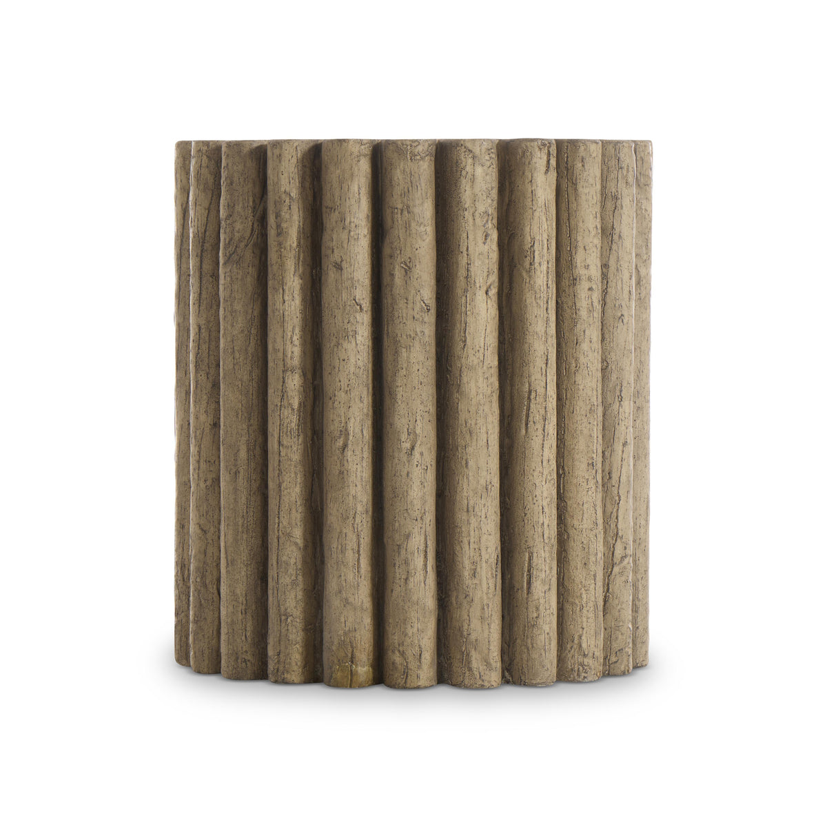 Fleur Mystic Beige Outdoor Side Table - Ornate Home