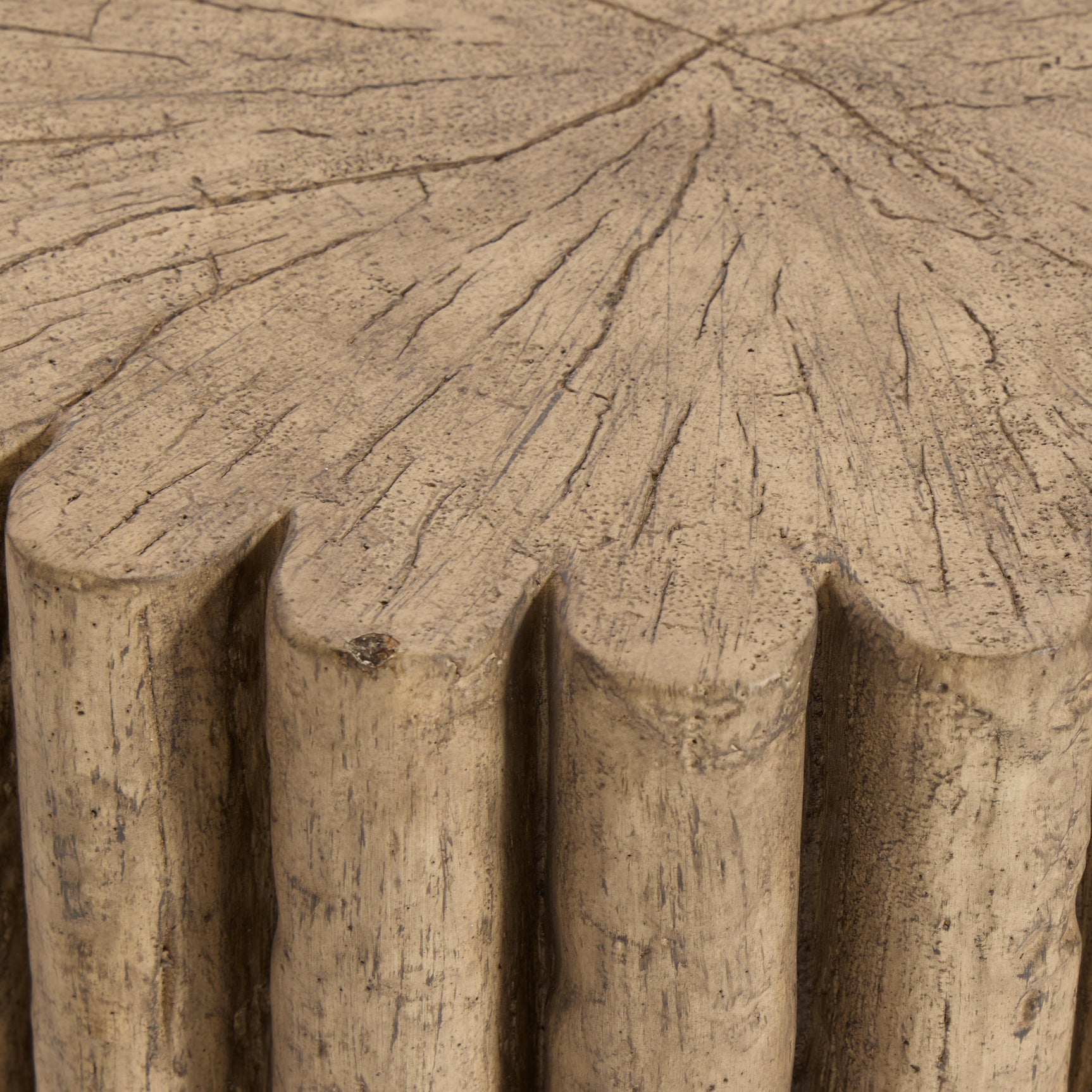 Fleur Mystic Beige Outdoor Side Table - Ornate Home