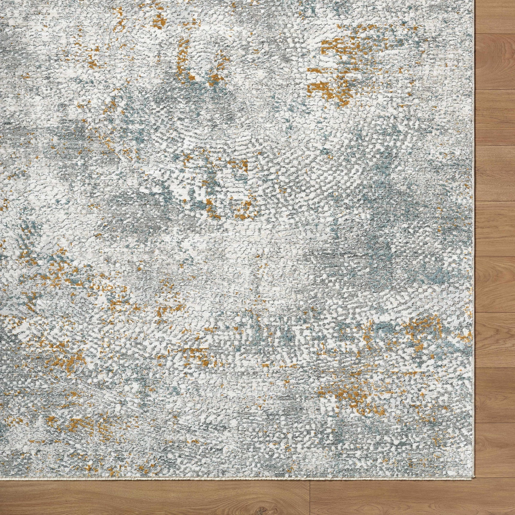 Fleur Textured Rug with Fringes - Ornate Home