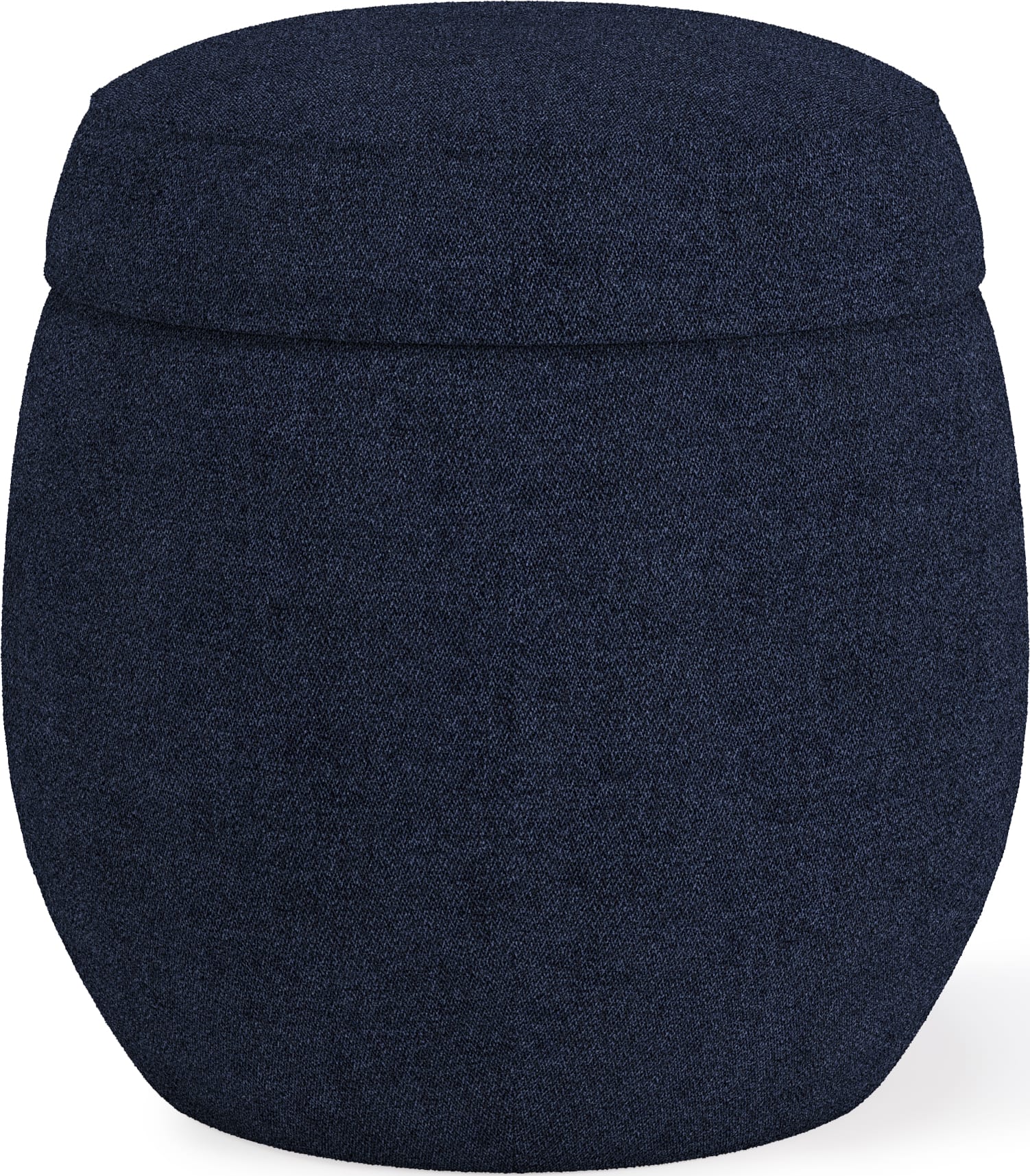 Flex Blue Jeans Upholstered Ottoman - Ornate Home