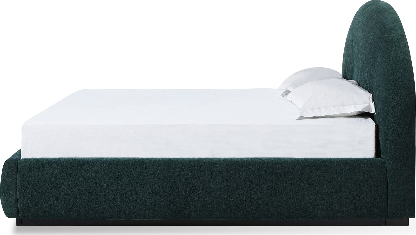 Flex Emerald Chenille Full Upholstered Bed
