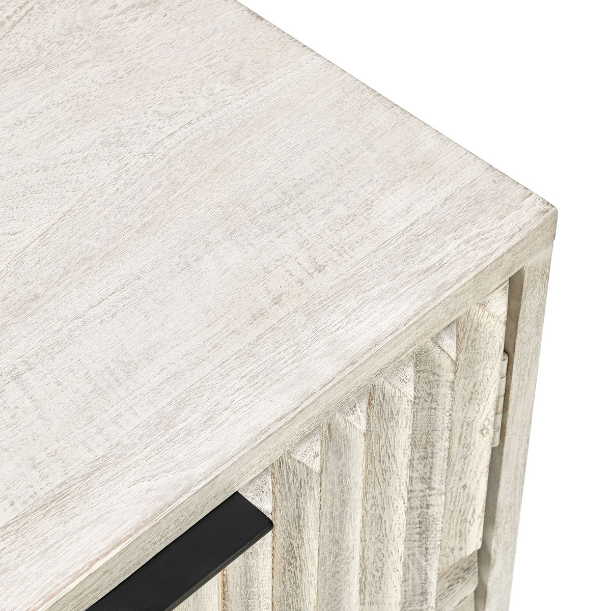 Flint Coastal White 2 Door Cabinet - Ornate Home