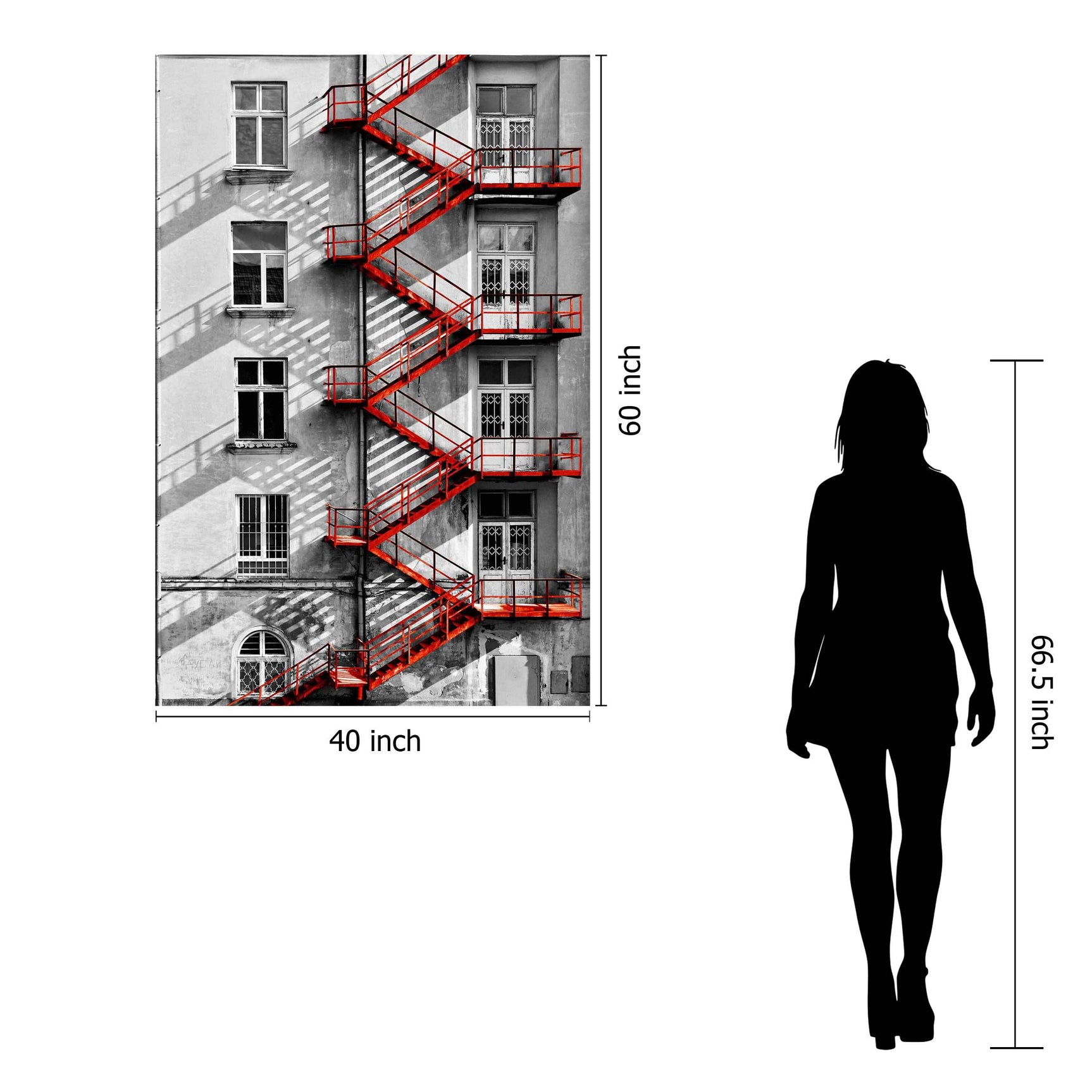 Floating III Tempered Glass w / Foil Wall Art - Ornate Home