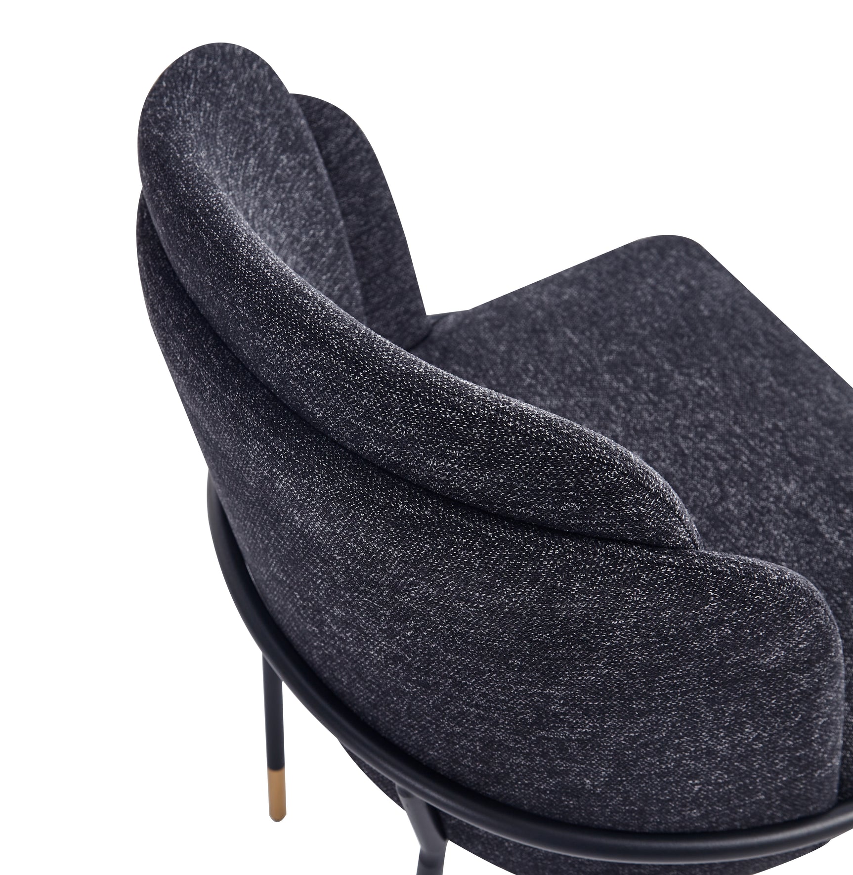 Flor Dining Chair in Black - Ornate Home