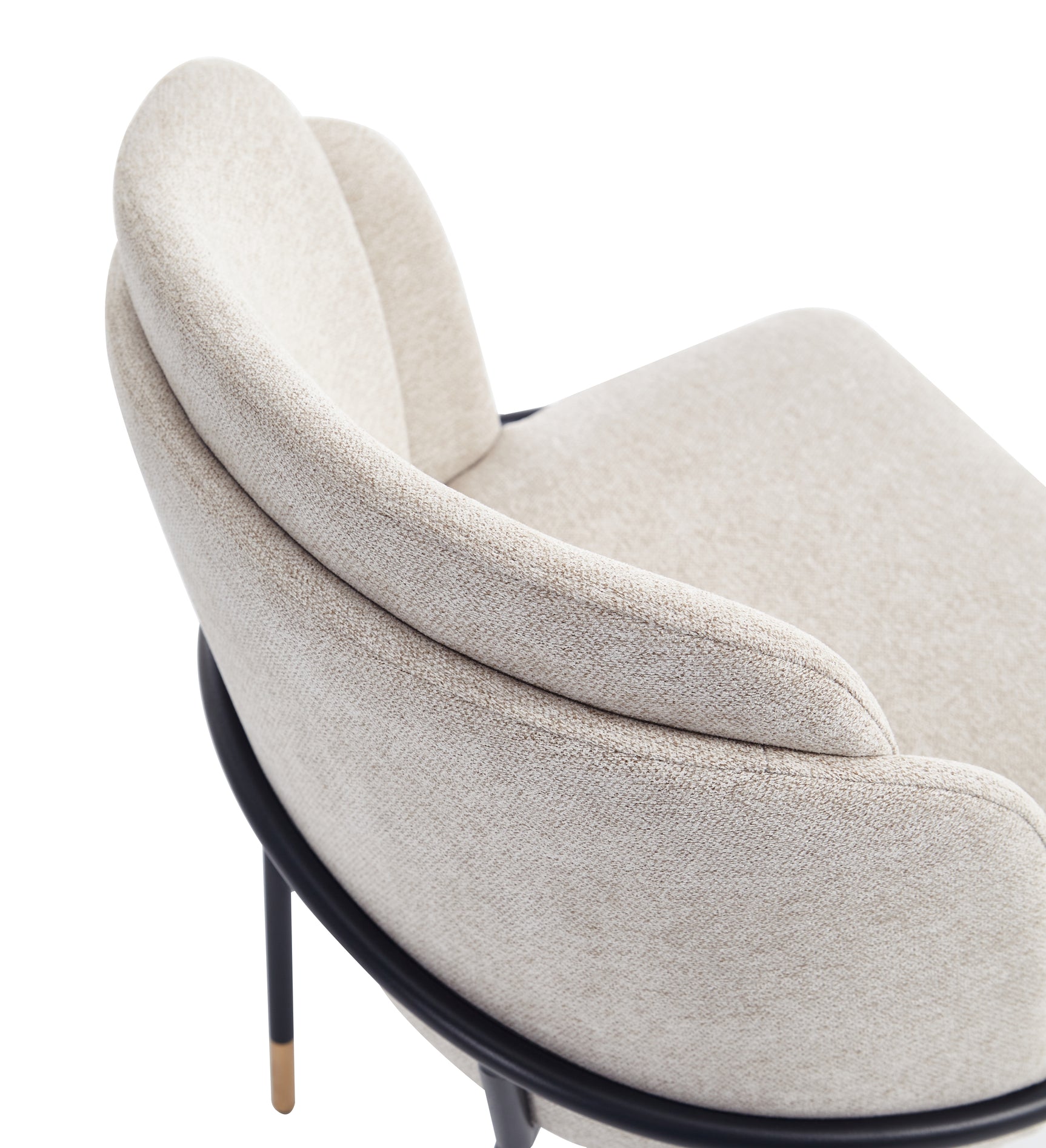 Flor Dining Chair in Wheat - Ornate Home