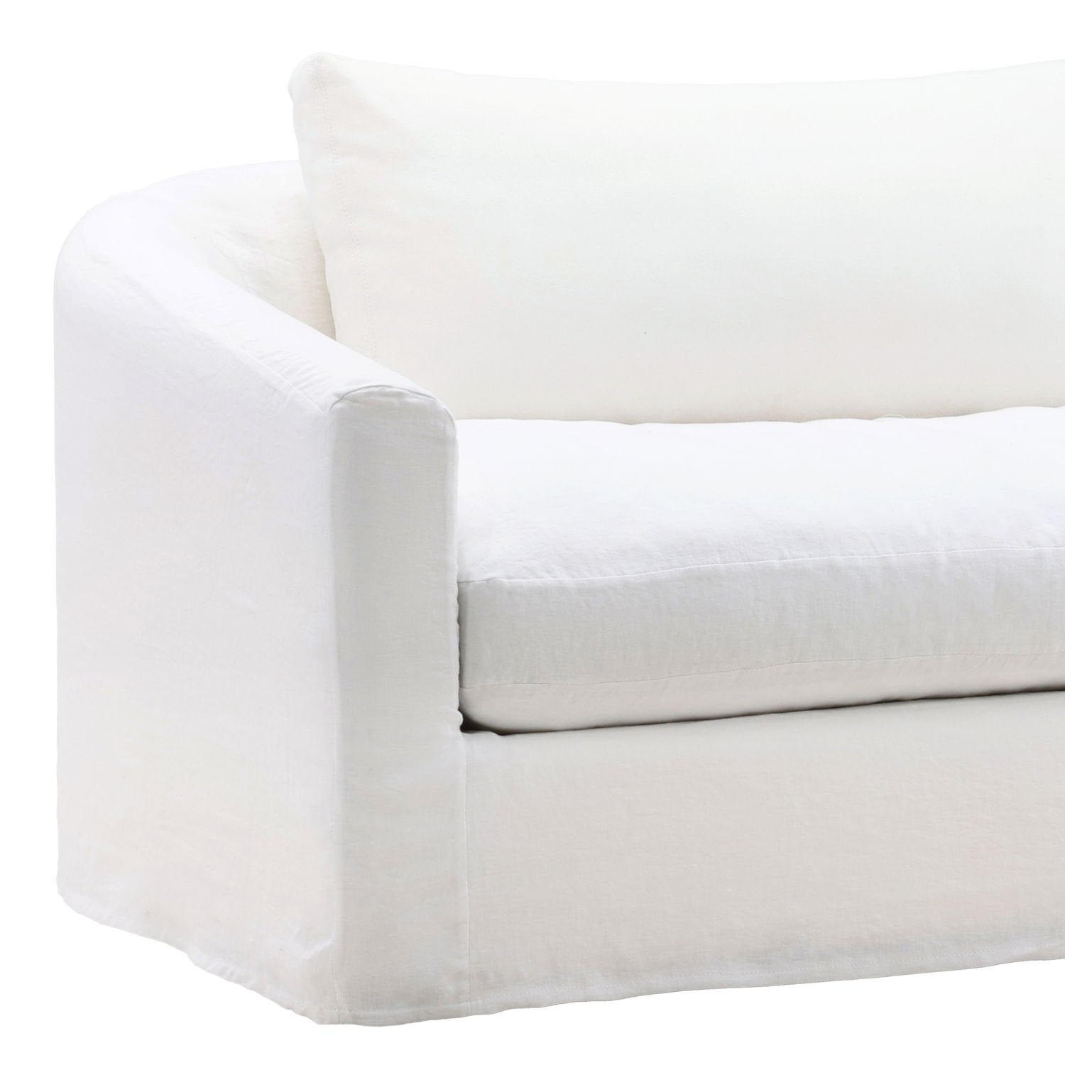 Florence White Sofa - Ornate Home