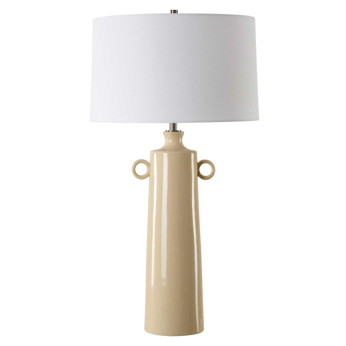 Florero Pale Yellow Table Lamp - Ornate Home
