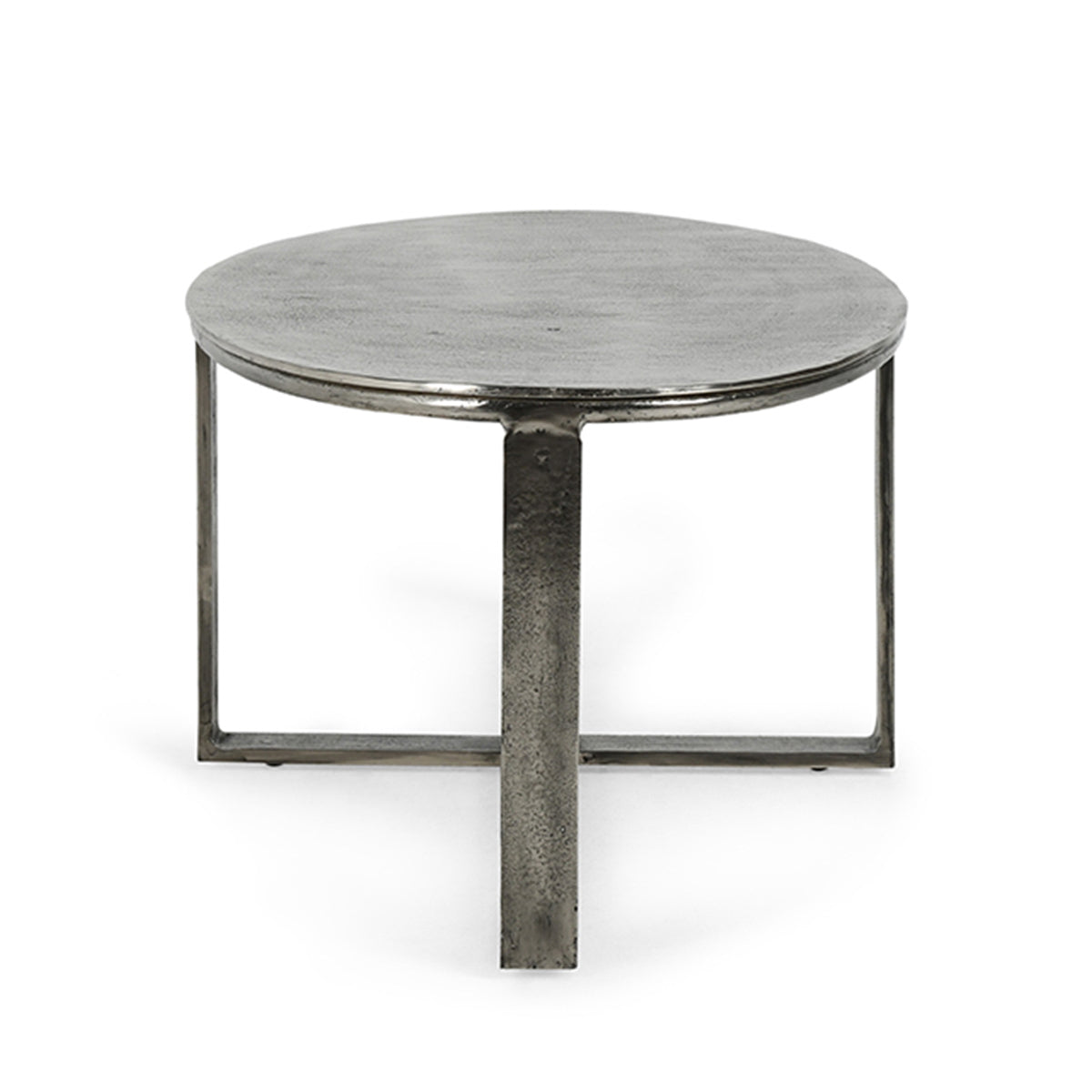 Flores Gray Oval Coffee Table - Ornate Home