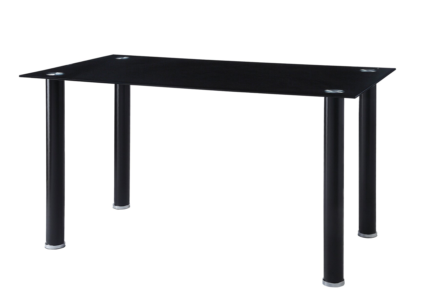 Florian Black 5-piece Dinig Table Set - Ornate Home