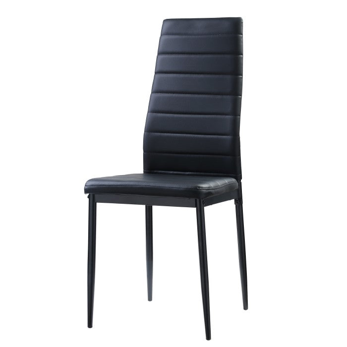 Florian Black Side Chair (Set of 2) - Ornate Home