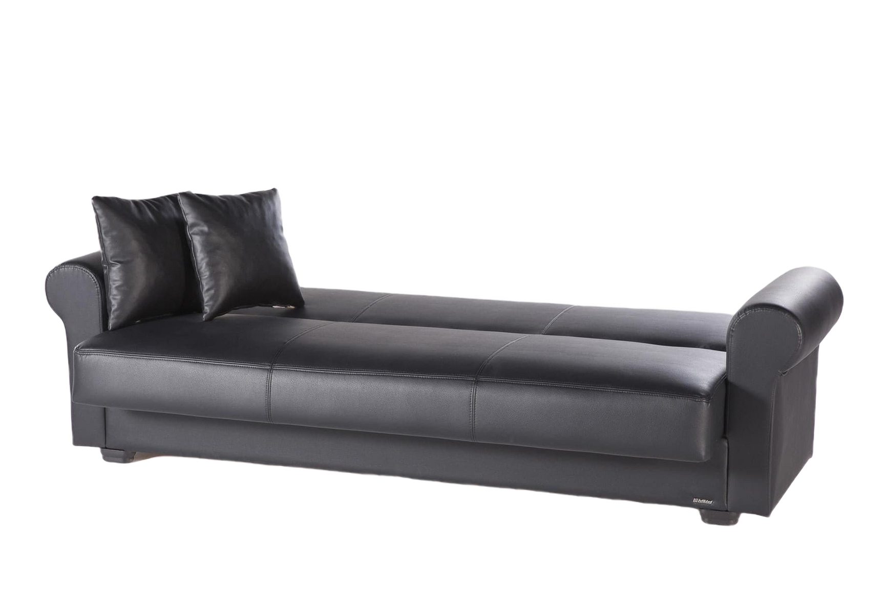 Floris Black 3 Seat Sleeper - Ornate Home