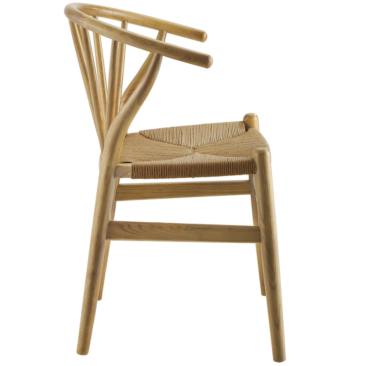 Flourish Natural Spindle Wood Dining Side Chair - Ornate Home