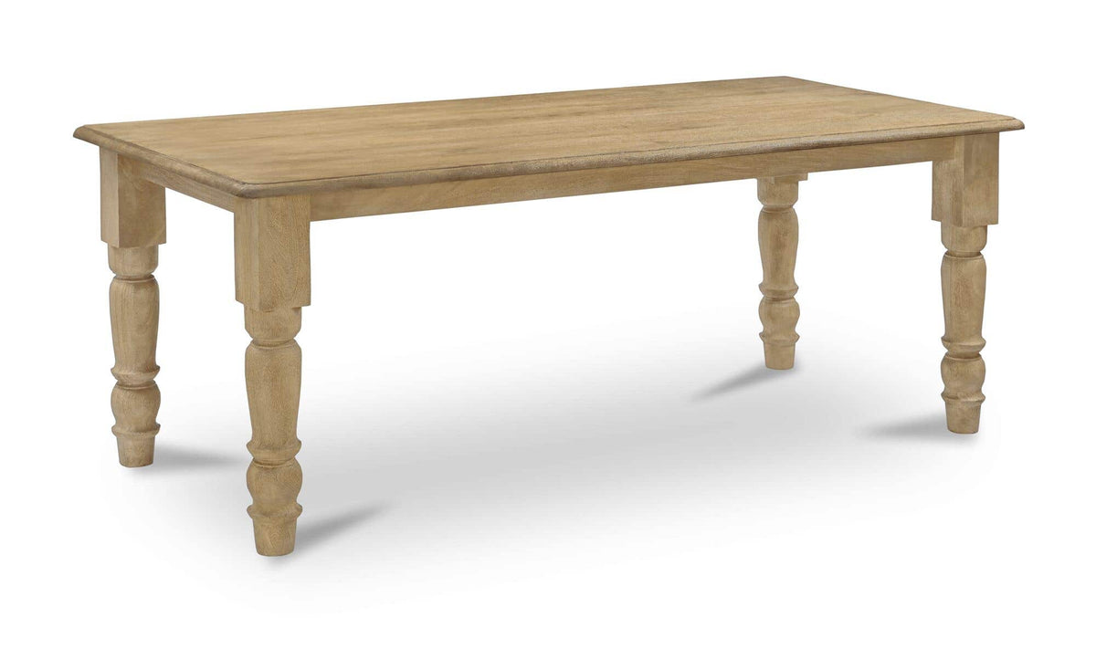 Flynn Natural Rectangle Dining Table - Ornate Home