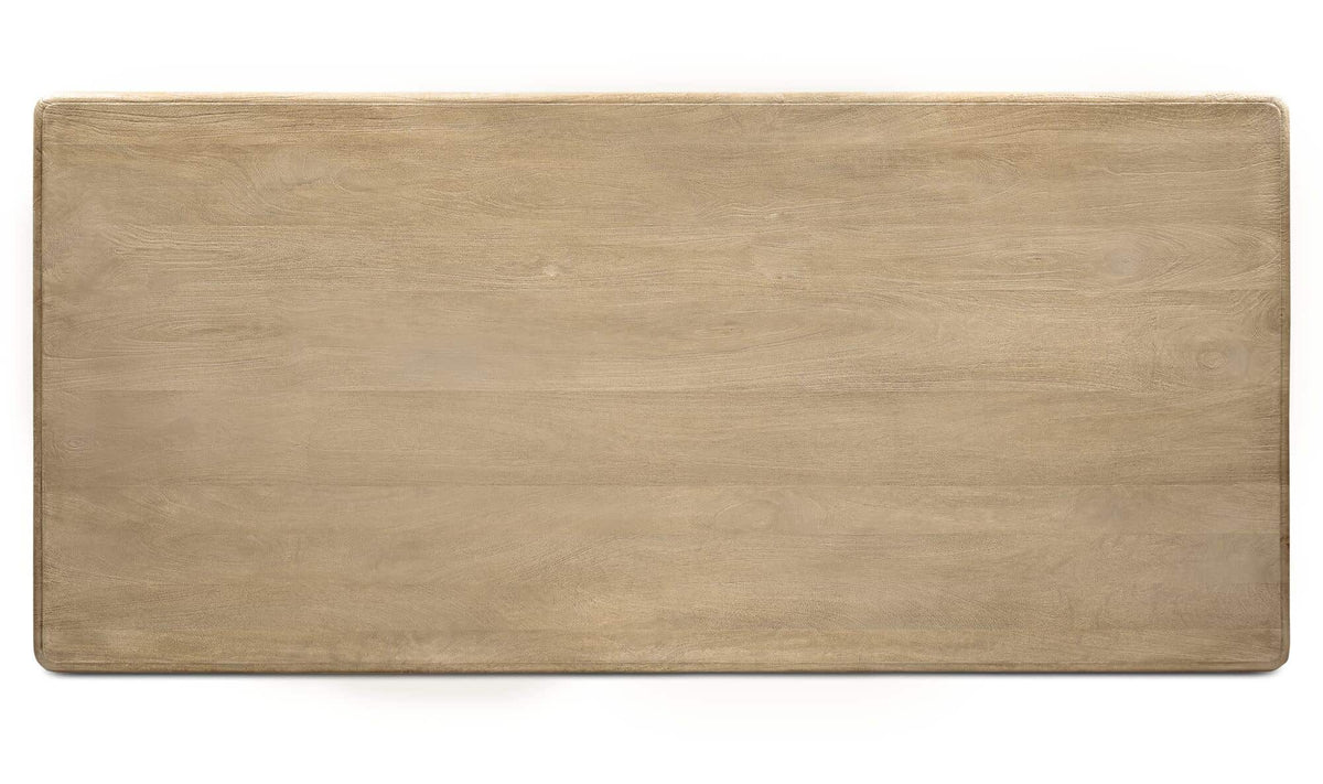 Flynn Natural Rectangle Dining Table - Ornate Home