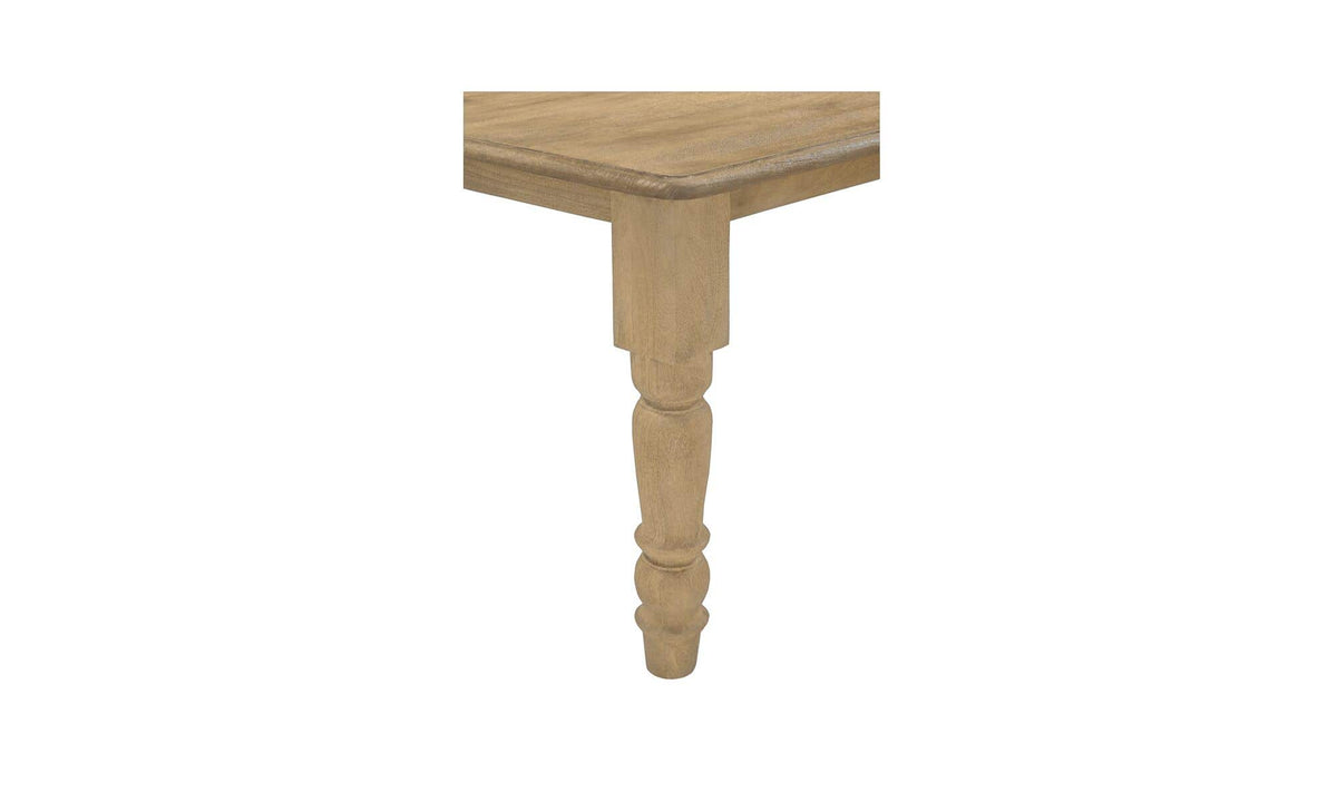 Flynn Natural Rectangle Dining Table - Ornate Home