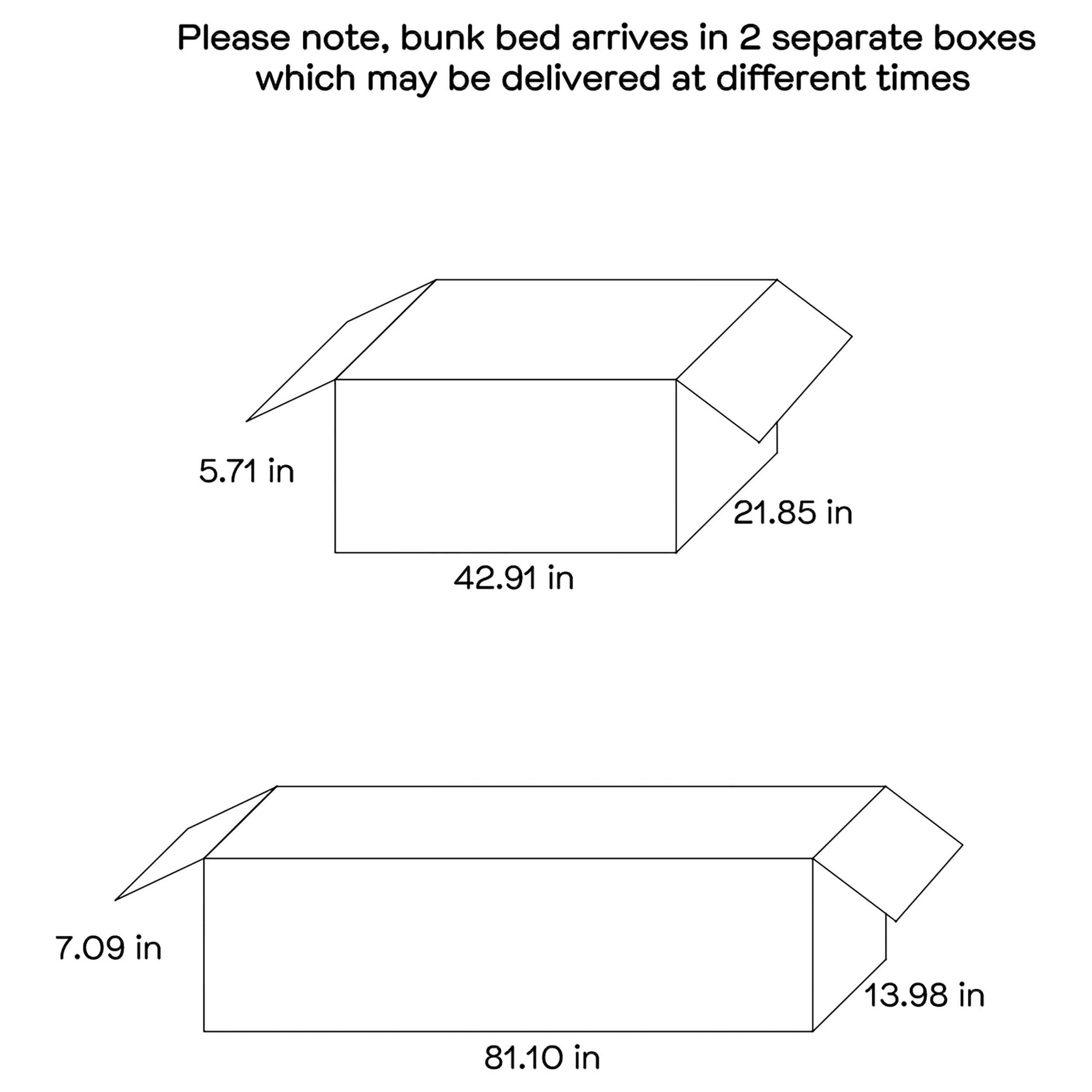 Flynn Weathered Brown Wood Twin Over Twin Bunk Bed with Mattress - Ornate Home