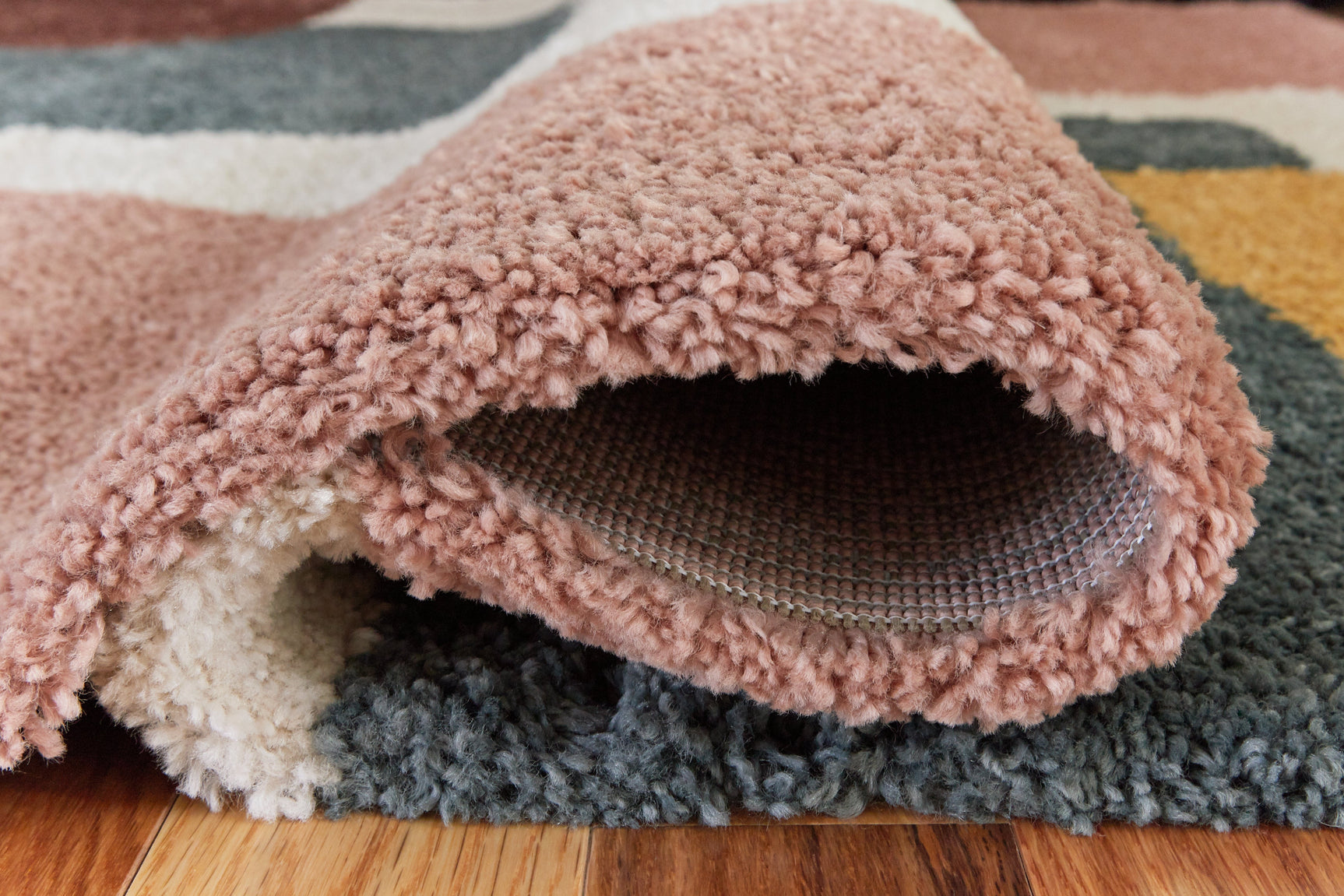 Flynnwick Cream/Pink/Gray 8' x 10' Rug (Online Special Price) - Ornate Home