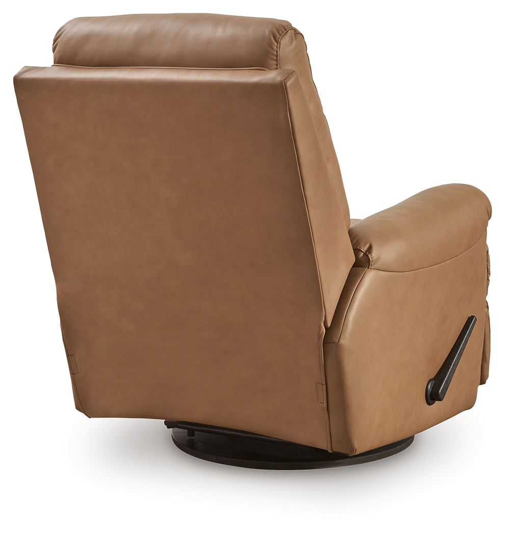 Flynwood Butternut Swivel Glider Recliner (Online Special Price) - Ornate Home
