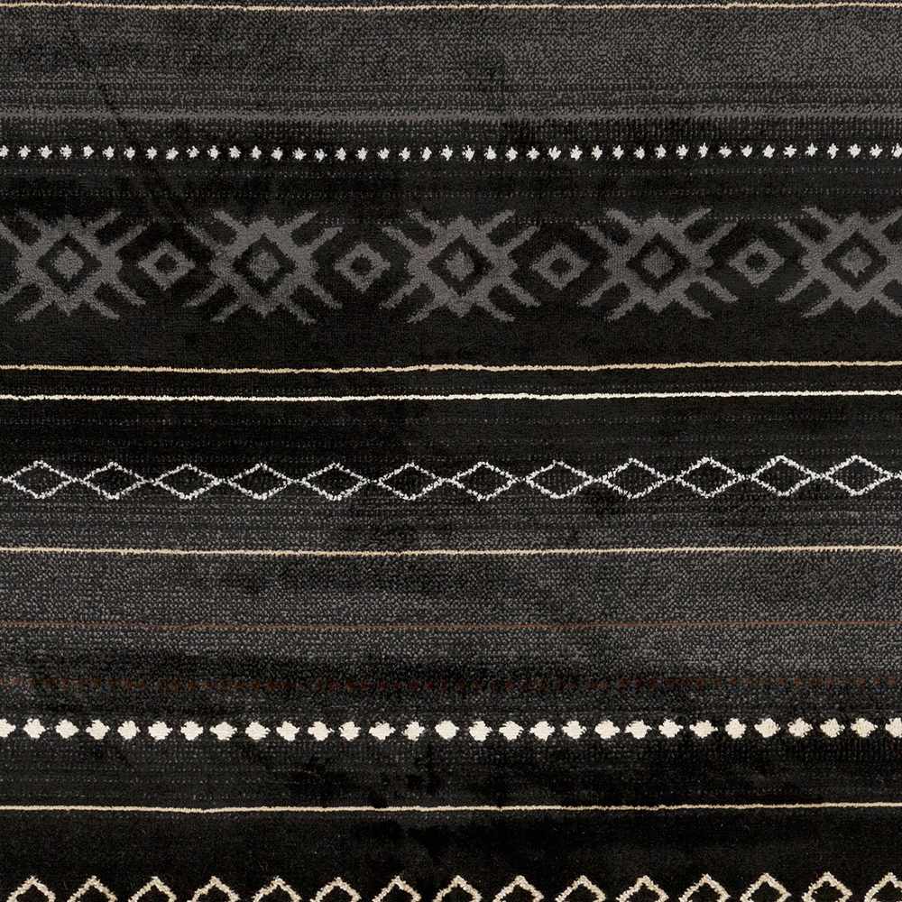 Fogertown Black Western Rug - Ornate Home