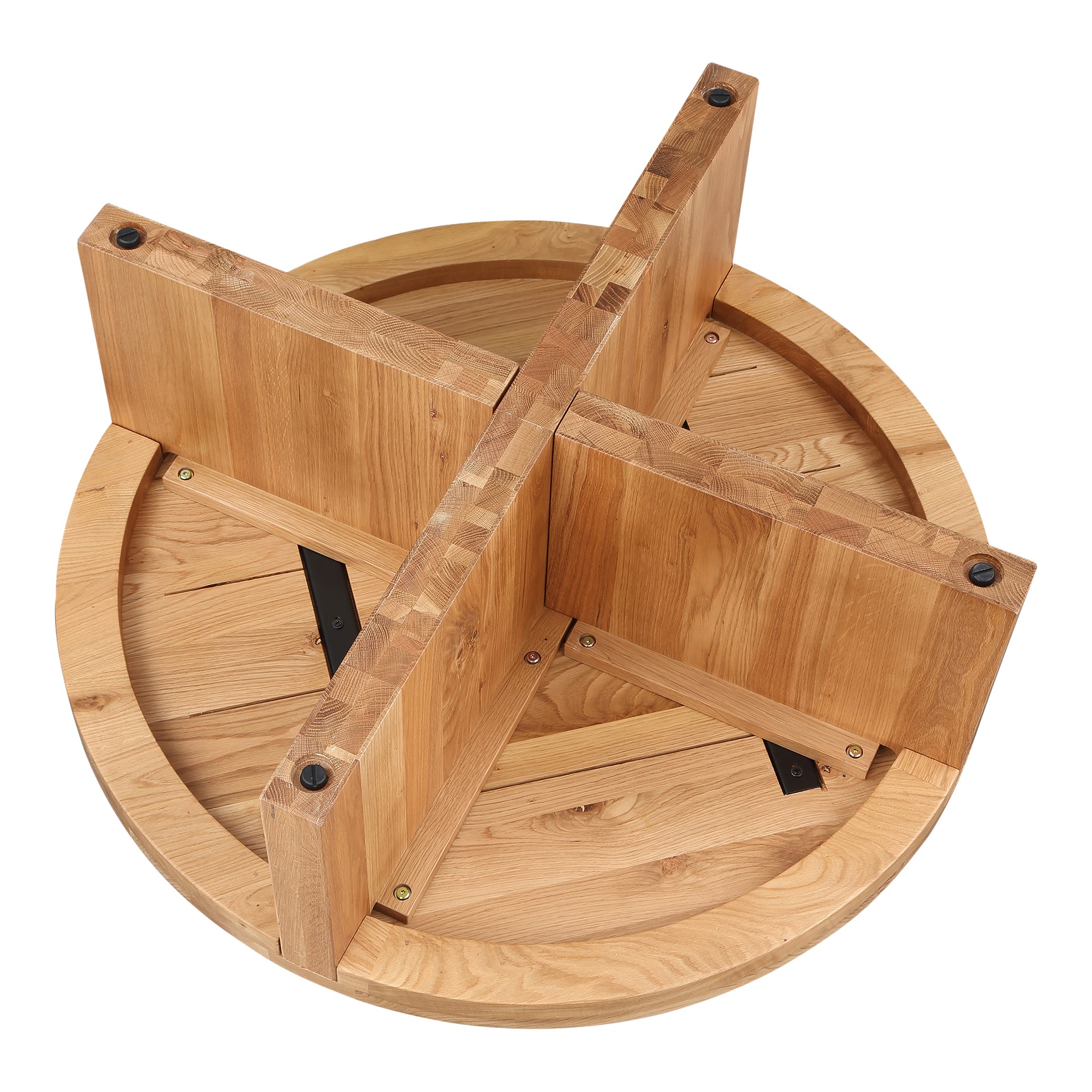 Folke Natural Round Coffee Table - Ornate Home