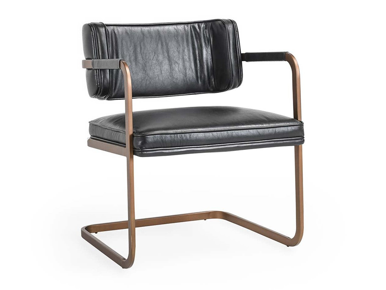 Fonda Black Dining Chair - Ornate Home