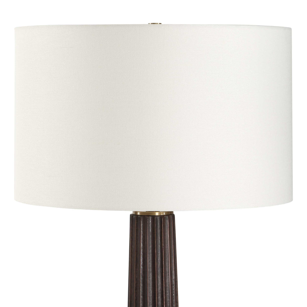 Forage Dark Oak Floor Lamp - Ornate Home