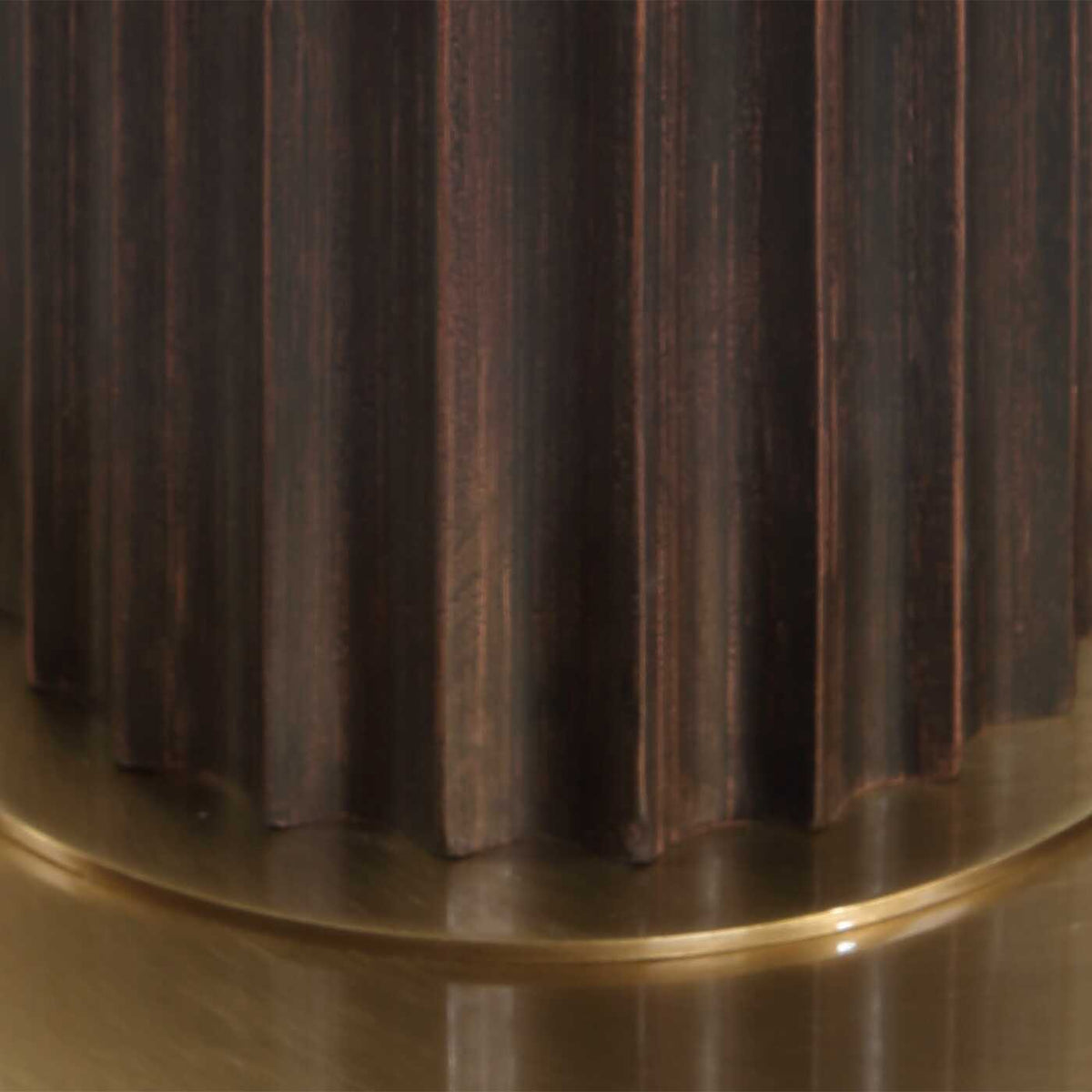 Forage Dark Oak Floor Lamp - Ornate Home