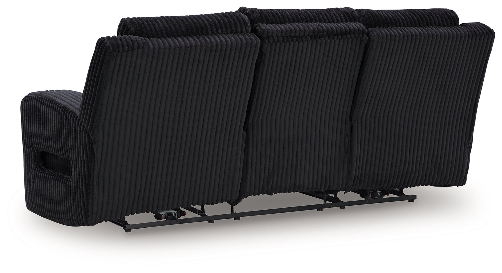 Forest Lake Black Power Reclining Sofa, Loveseat and Recliner (Online Special Price) - Ornate Home