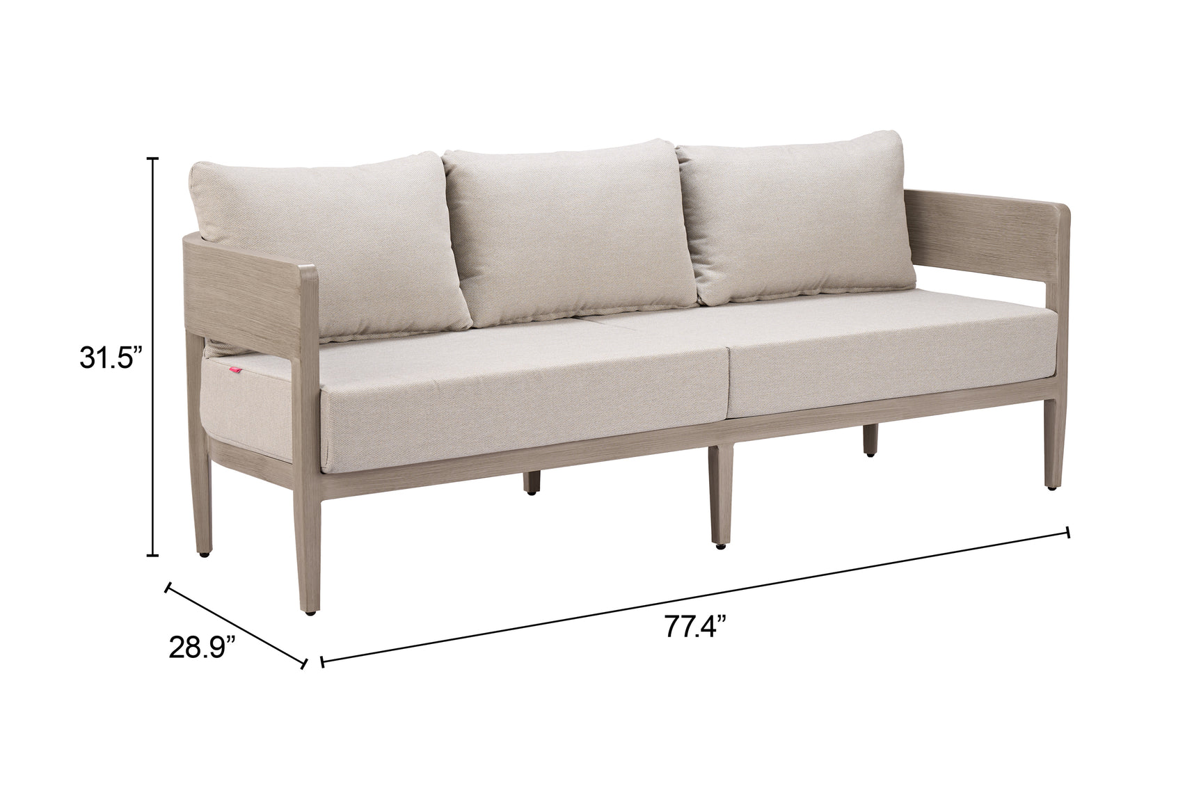Foret Gray Sofa