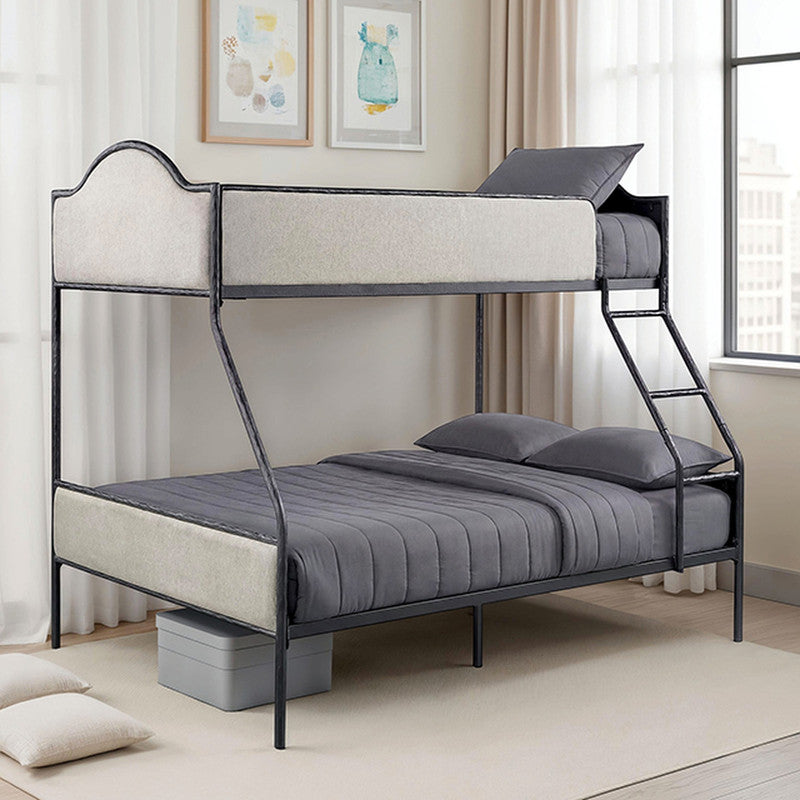 Forli Black Twin/Full Bunk Bed - Ornate Home