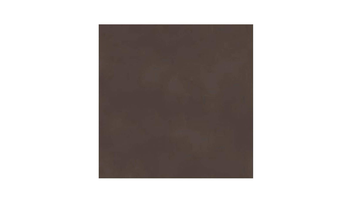 Form Slate Brown Leather Ottoman - Ornate Home