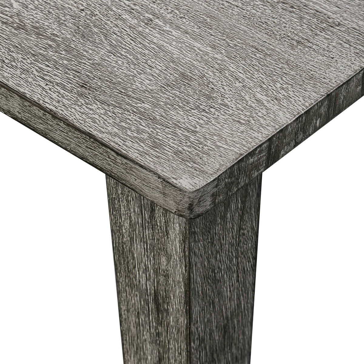 Forsyth Dark Gray Outdoor Dining Table - Ornate Home