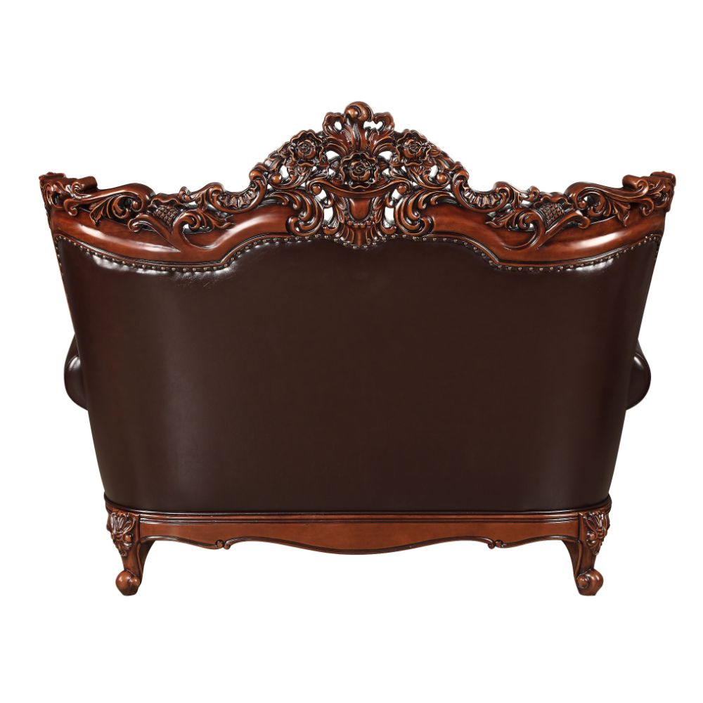 Forsythia Loveseat in Espresso - Ornate Home