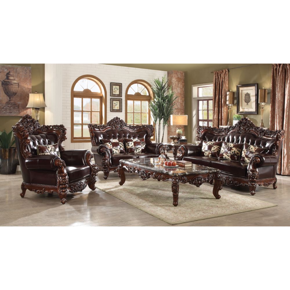 Forsythia Sofa in Espresso - Ornate Home