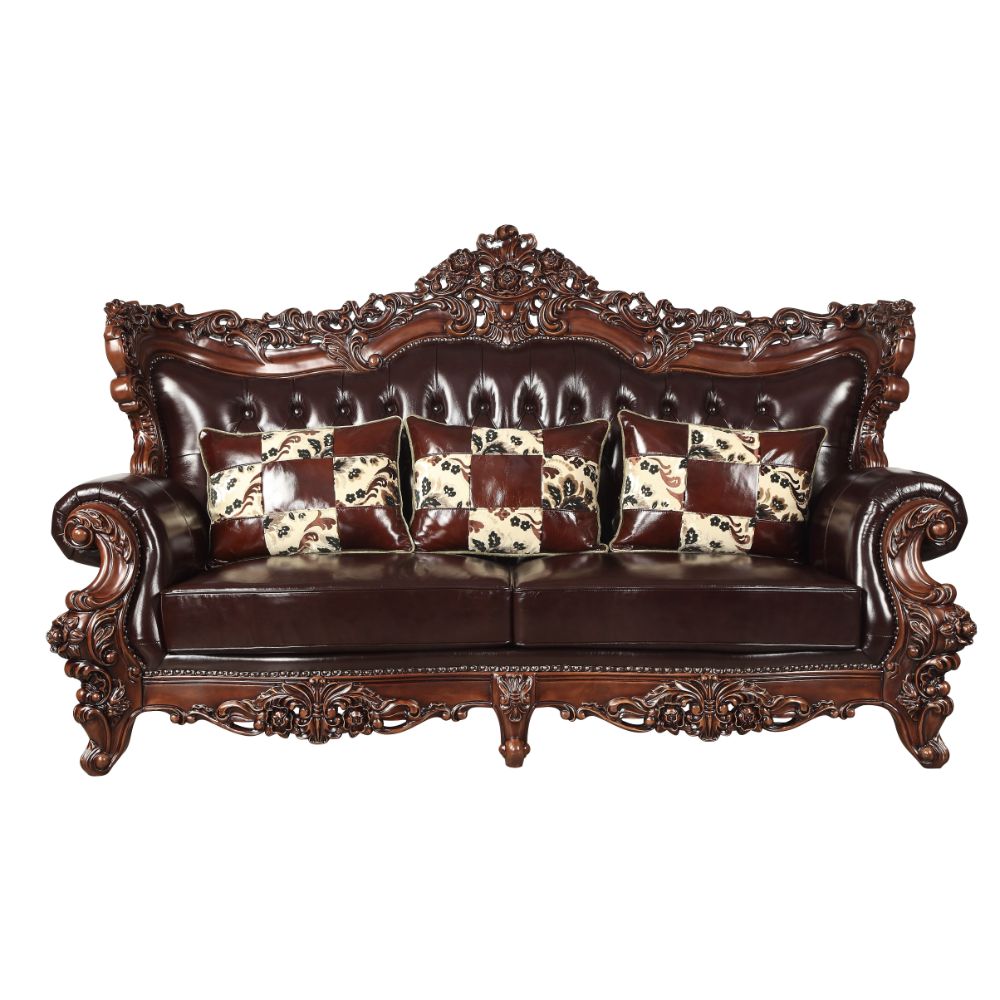 Forsythia Sofa in Espresso - Ornate Home
