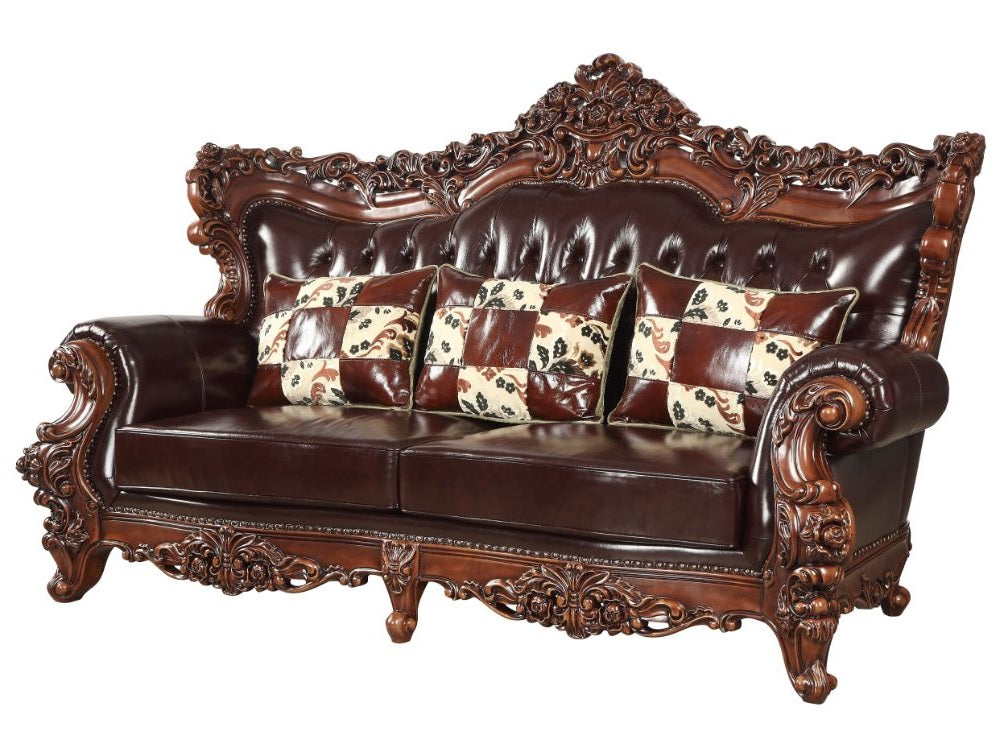 Forsythia Sofa in Espresso - Ornate Home