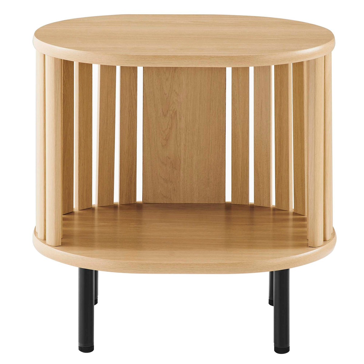 Fortitude Oak Side Table - Ornate Home