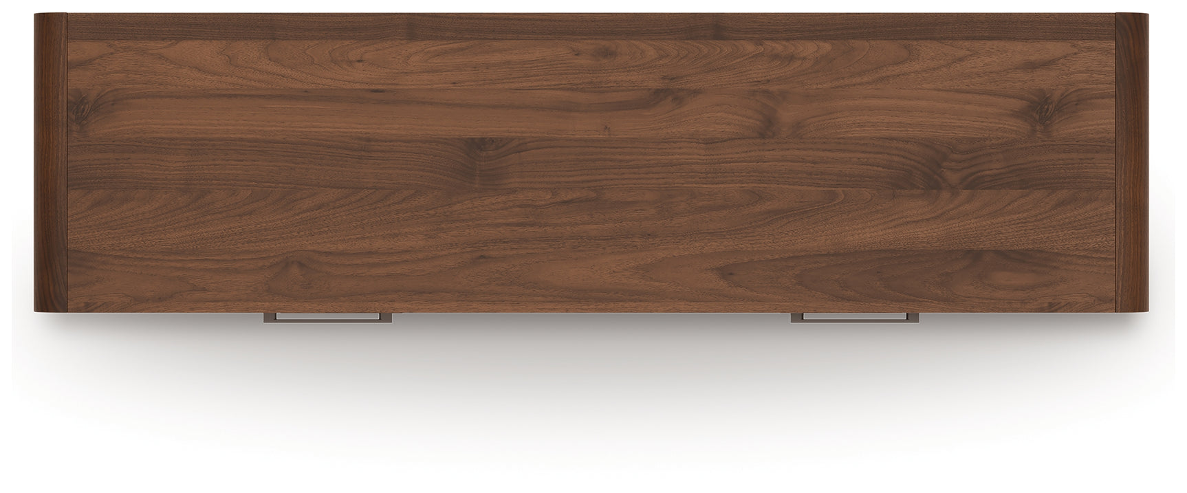 Fortlorn Walnut Brown Queen Panel Bed and Dresser - Ornate Home