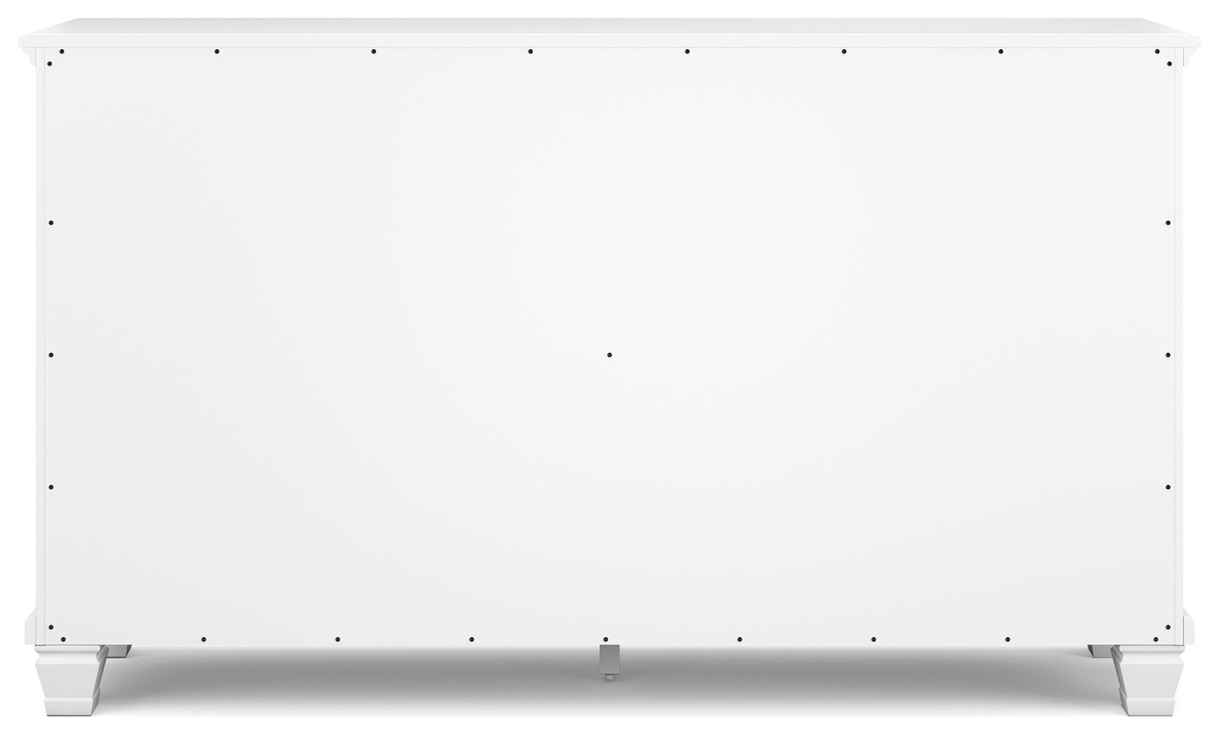 Fortman White Full Panel Bed, Dresser and Nightstand (Online Special Price) - Ornate Home