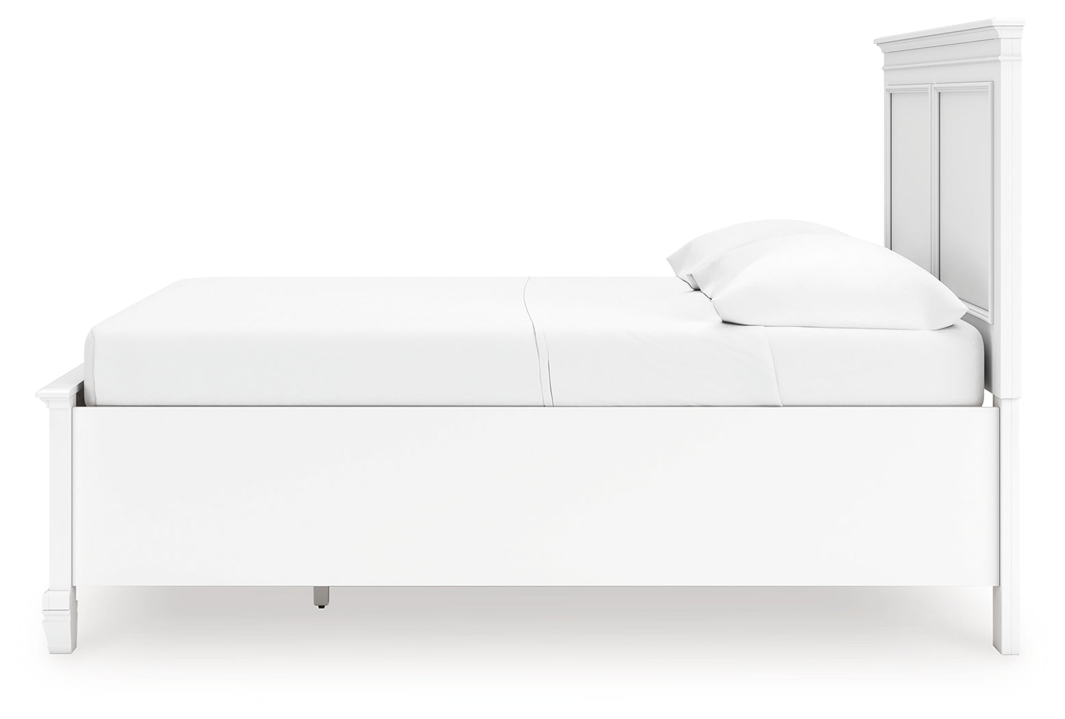 Fortman White Full Panel Storage Bed - Ornate Home