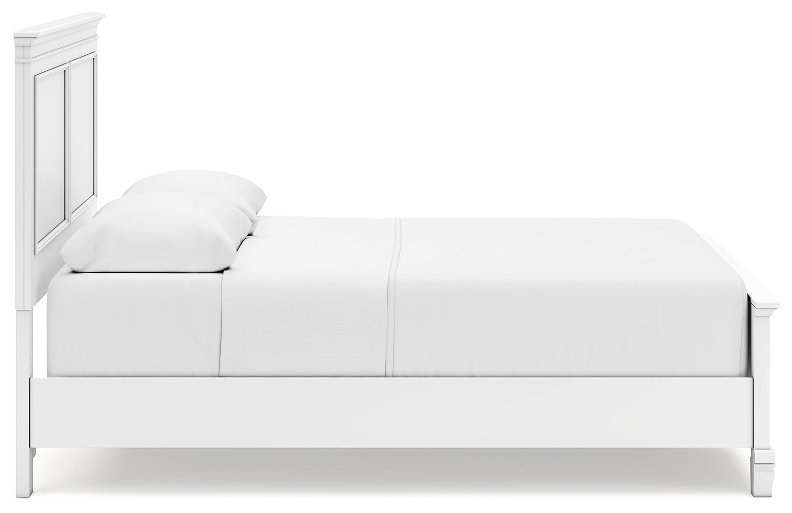 Fortman White Queen Panel Bed (Online Special Price) - Ornate Home
